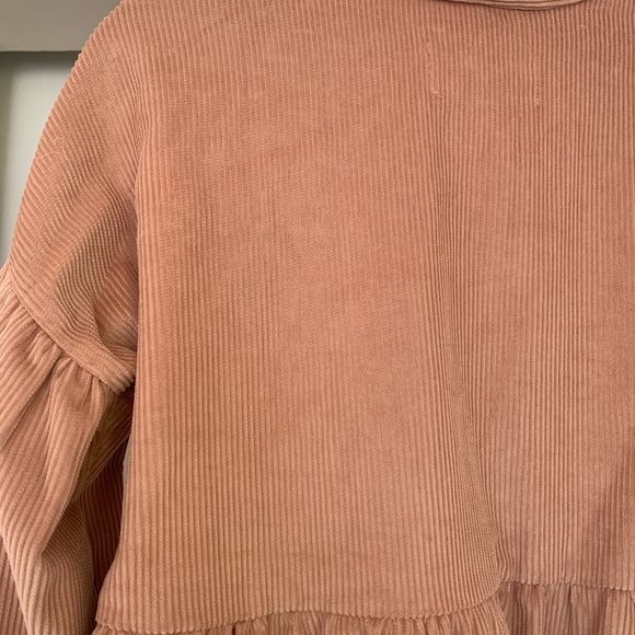 Pink Corduroy Dress - Picture 7 of 10